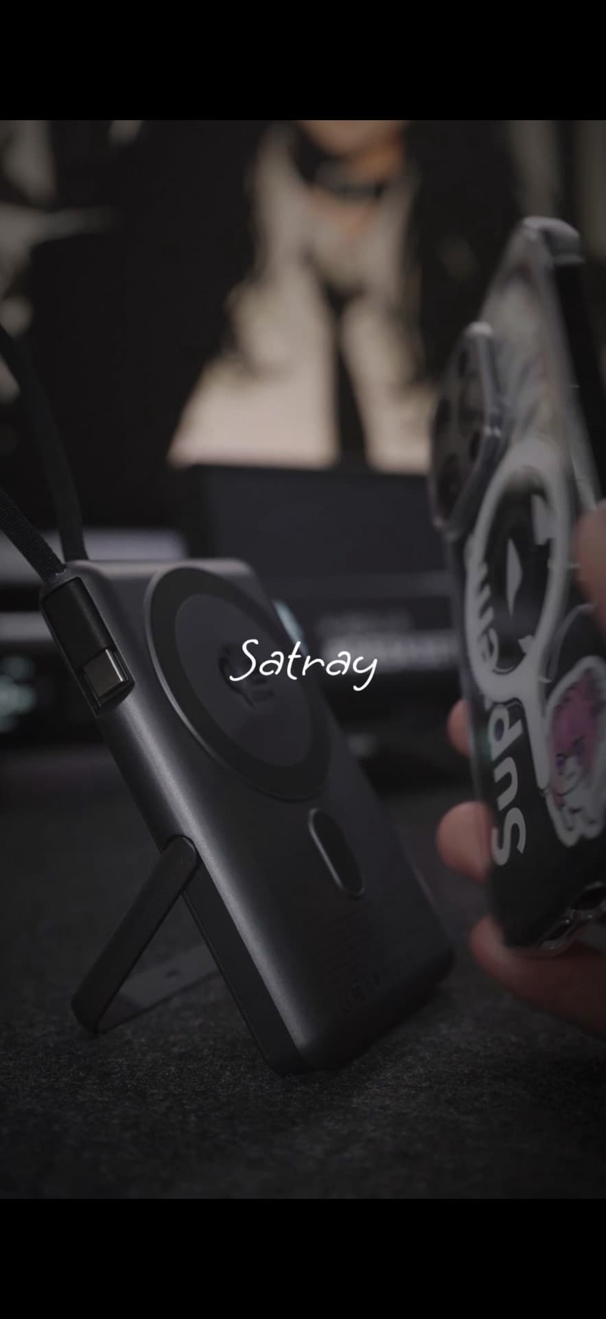 Satray qi2.2 準固体電池モバイルバッテリー🔋